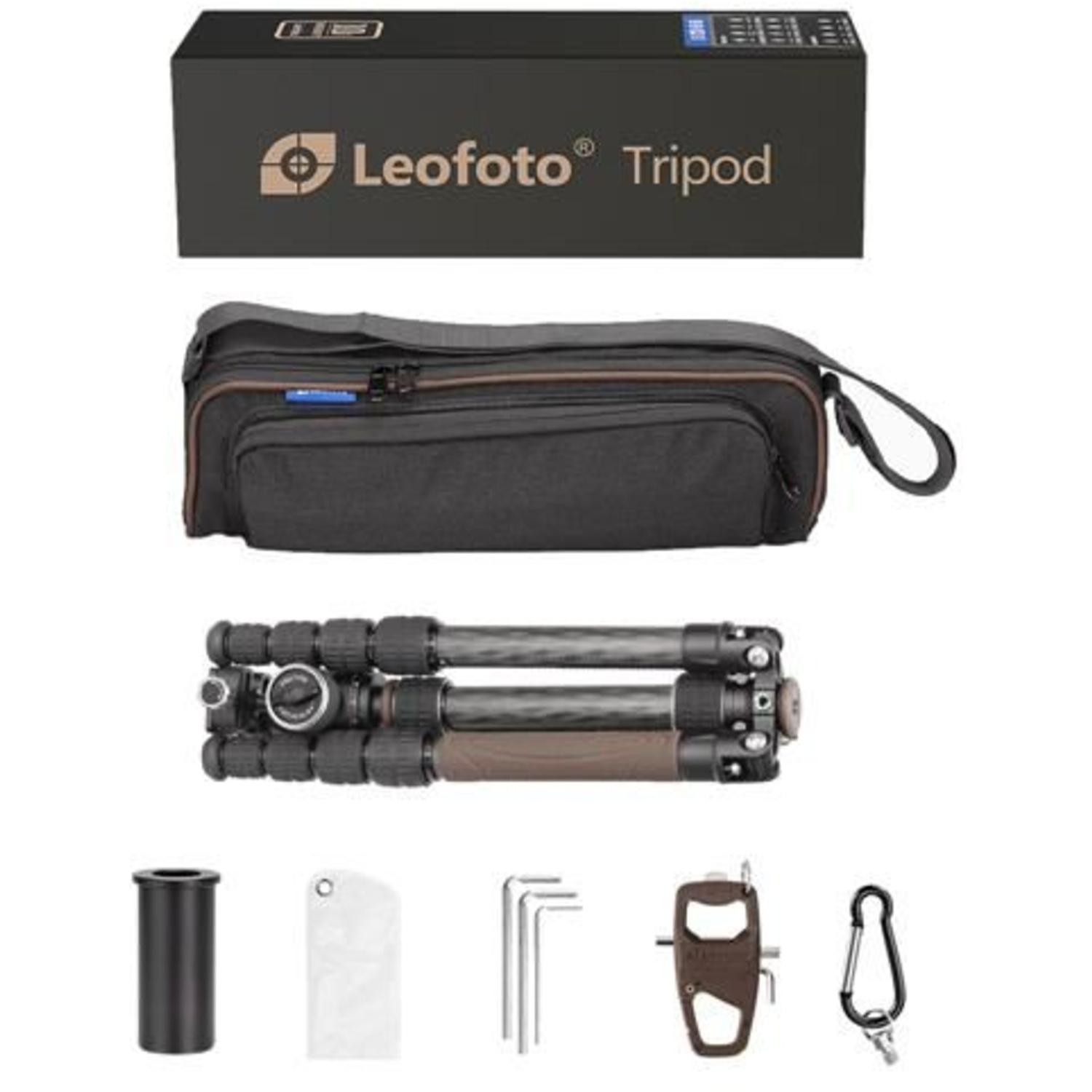Leofoto Urban LX-225CT Carbon-Stativ mit XB-32Q Kugelkopf