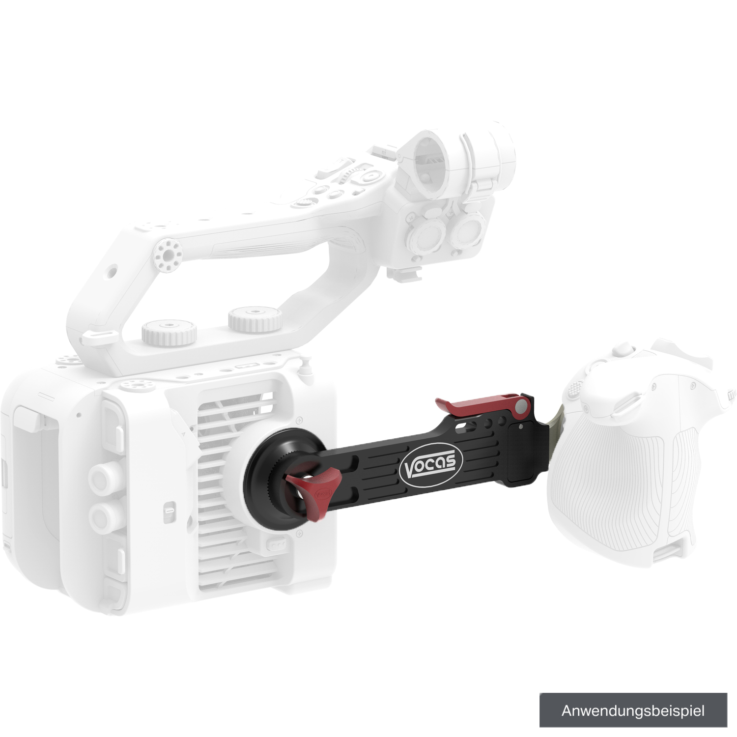 Vocas Verstellbarer Handgriff Extender für Sony FX6