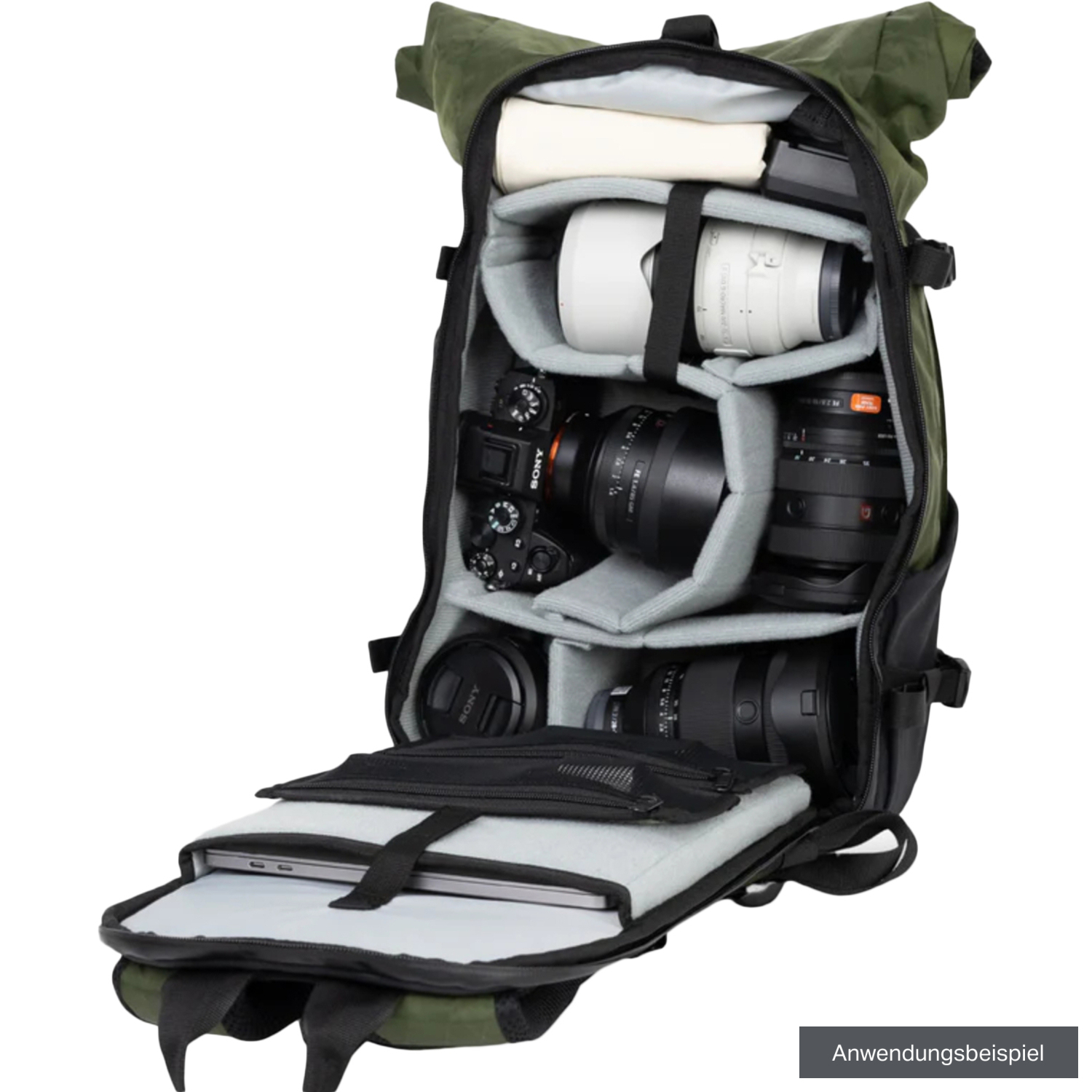 compagnon Fotorucksack Element 20L Forest Green