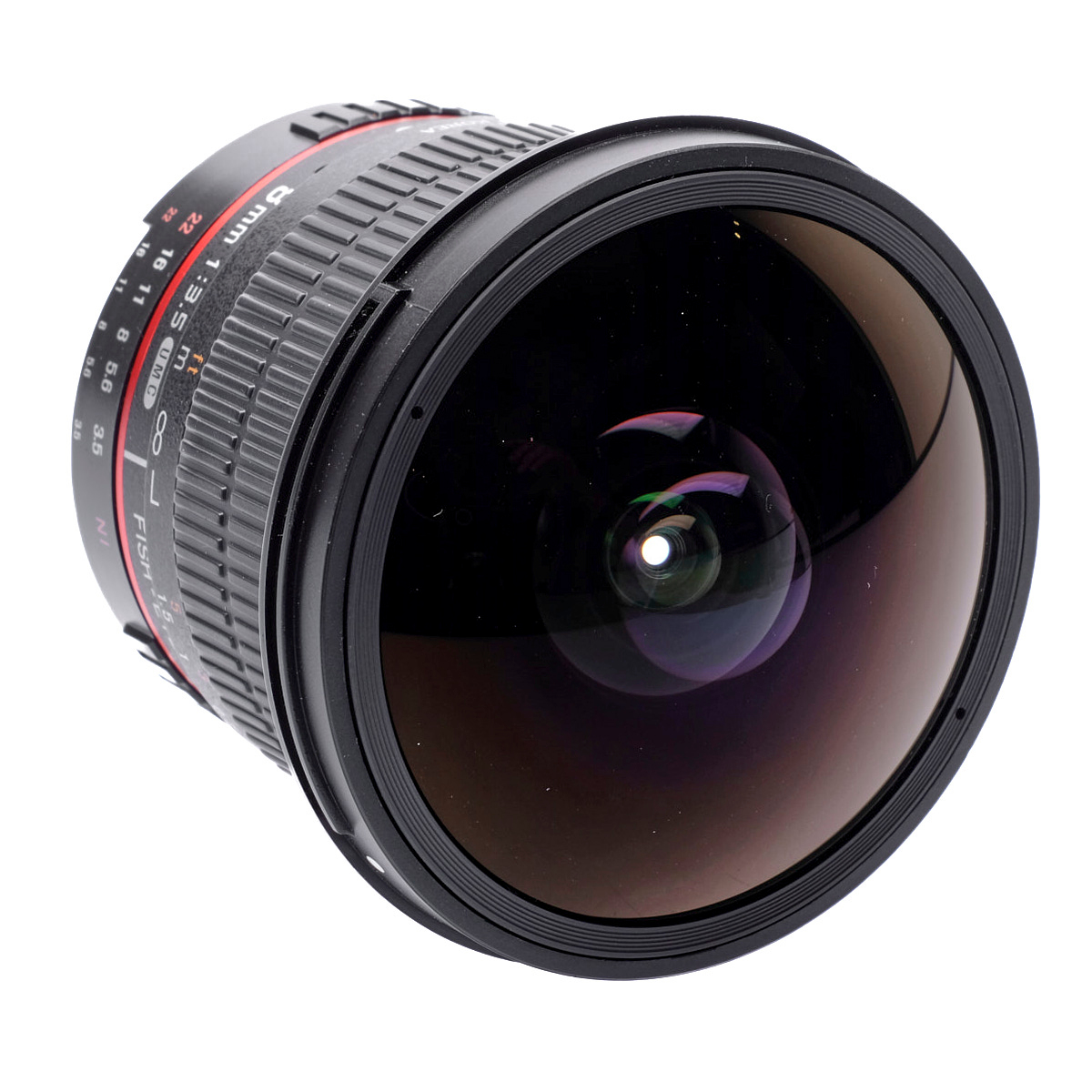 Samyang MF 8mm T3.8 Fisheye II für Nikon F-Mount gebraucht