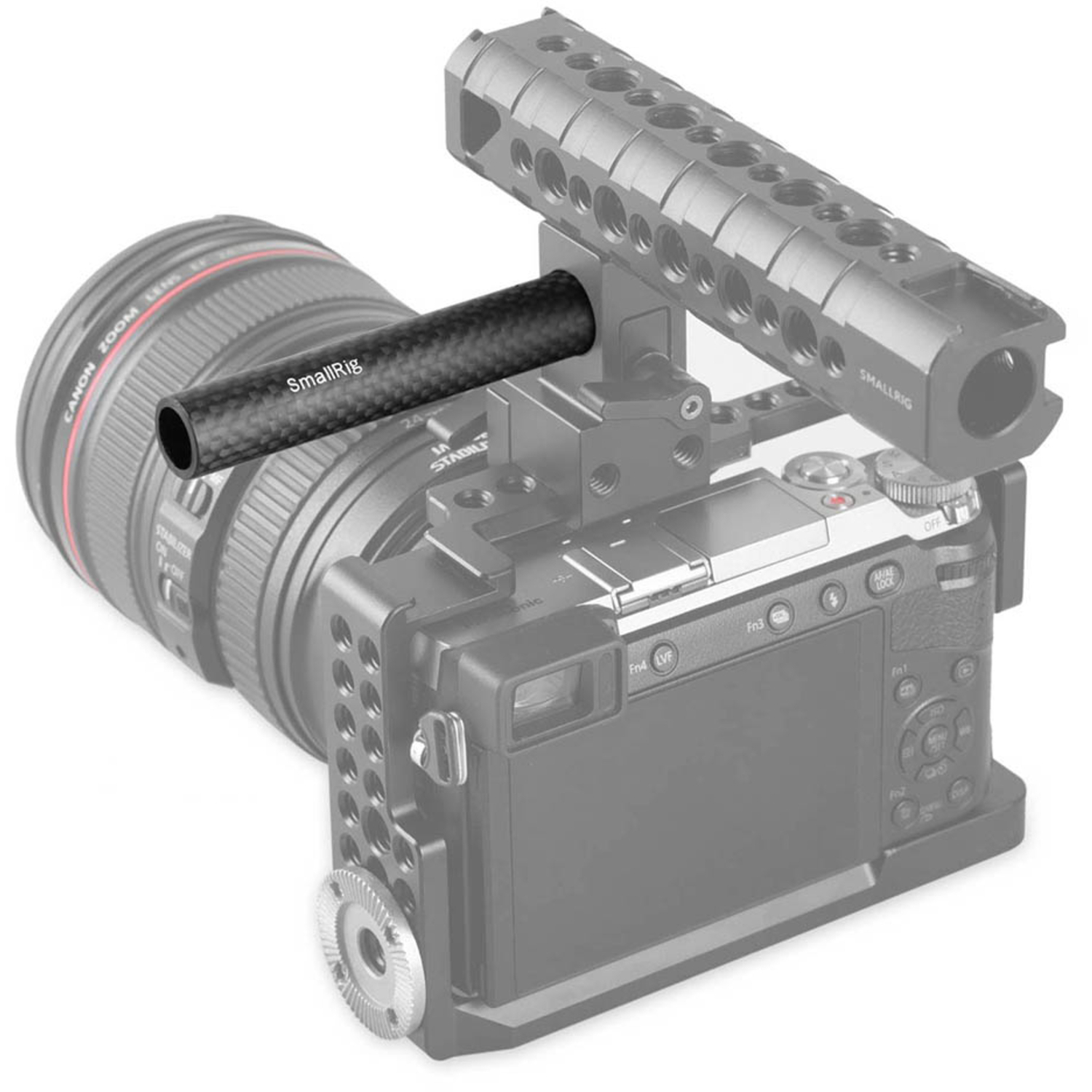 SmallRig 15mm Carbon Fiber Rod (4 ", Paar) 1871