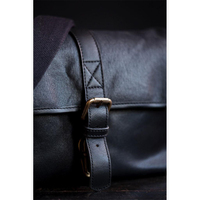 Bronkey Paris Camera Bag Waxed Canvas Black