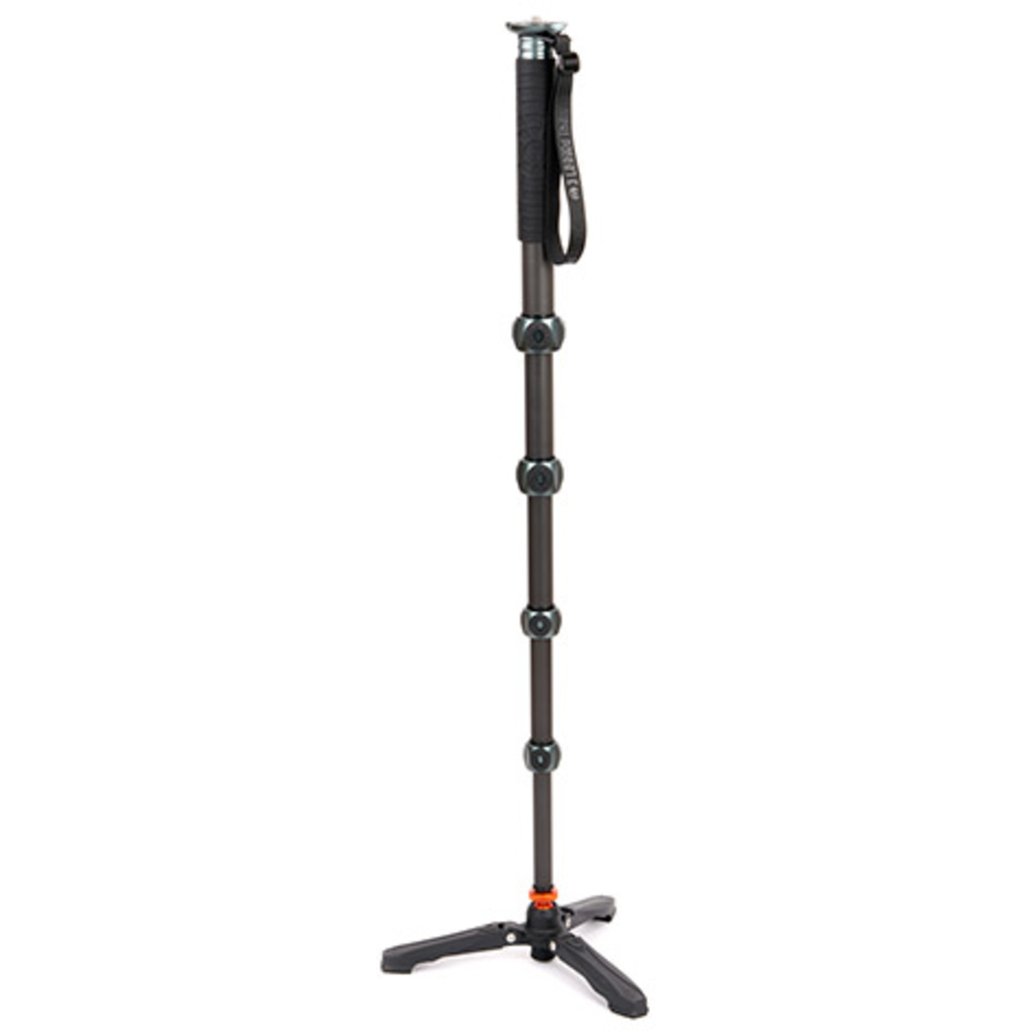 3 legged thing Legends Alana Einbeinstativ mit Docz-Fußstabilisator Metallic Slate Grey