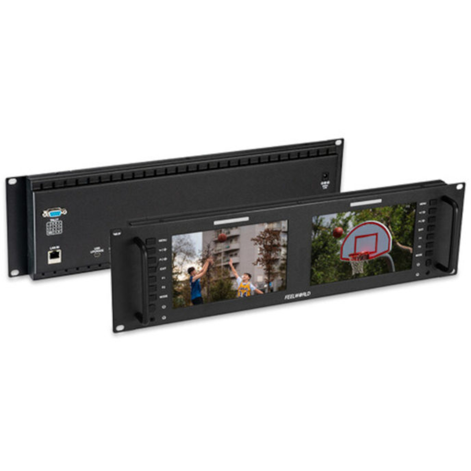 Feelworld Dualer Rackmount Monitor D71 PLUS H