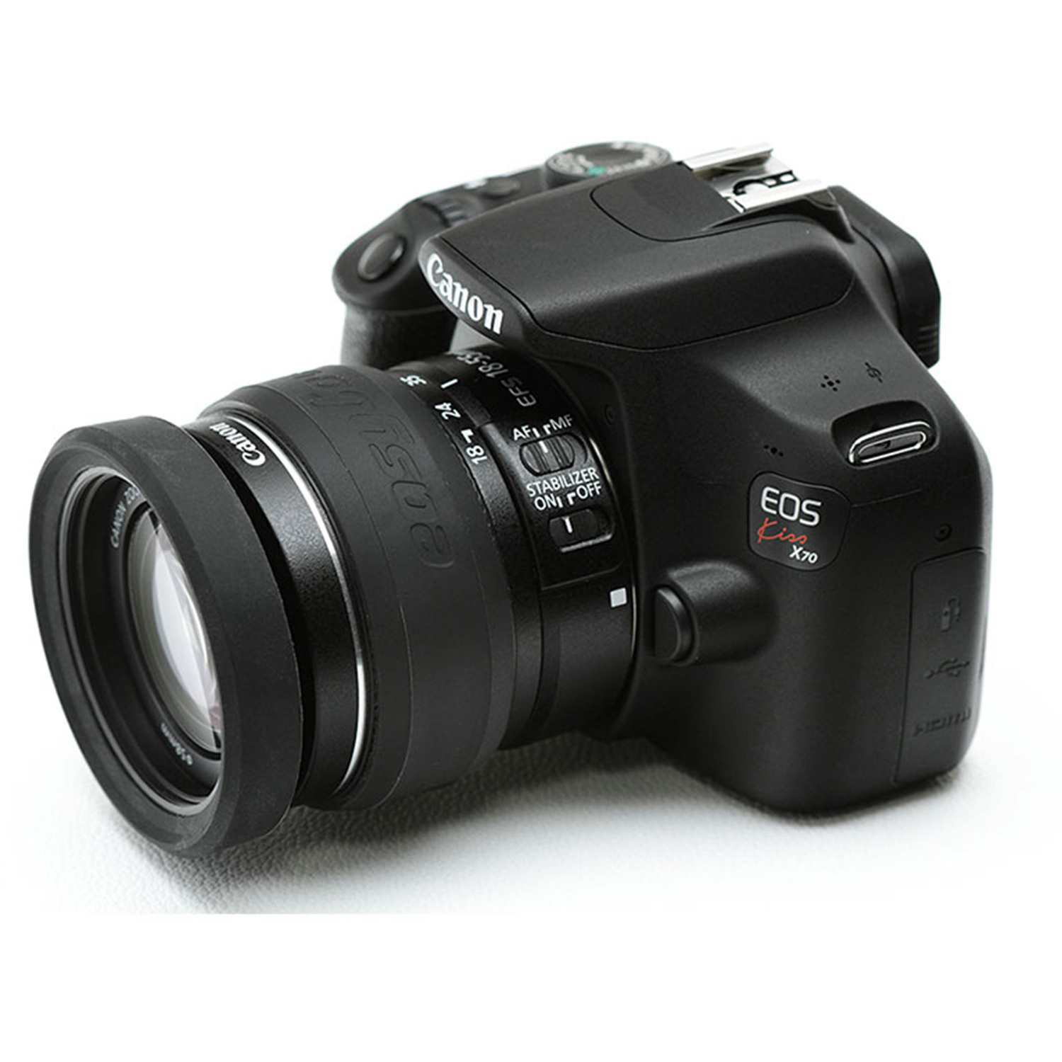 easyCover Lens Rim Stoßschutz-Set für Objektive 2-teilig 52 mm Schwarz