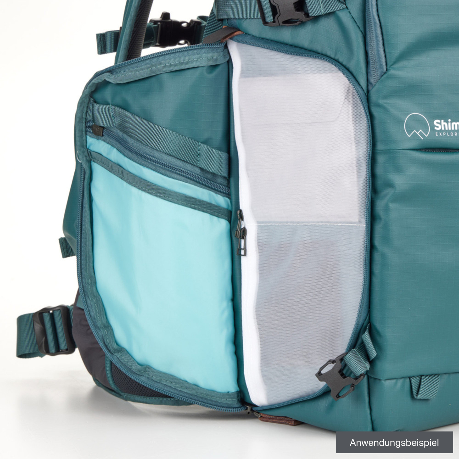 Shimoda Explore v2 25 Women's Starter Kit mit kleiner Mirrorless Core Unit Teal