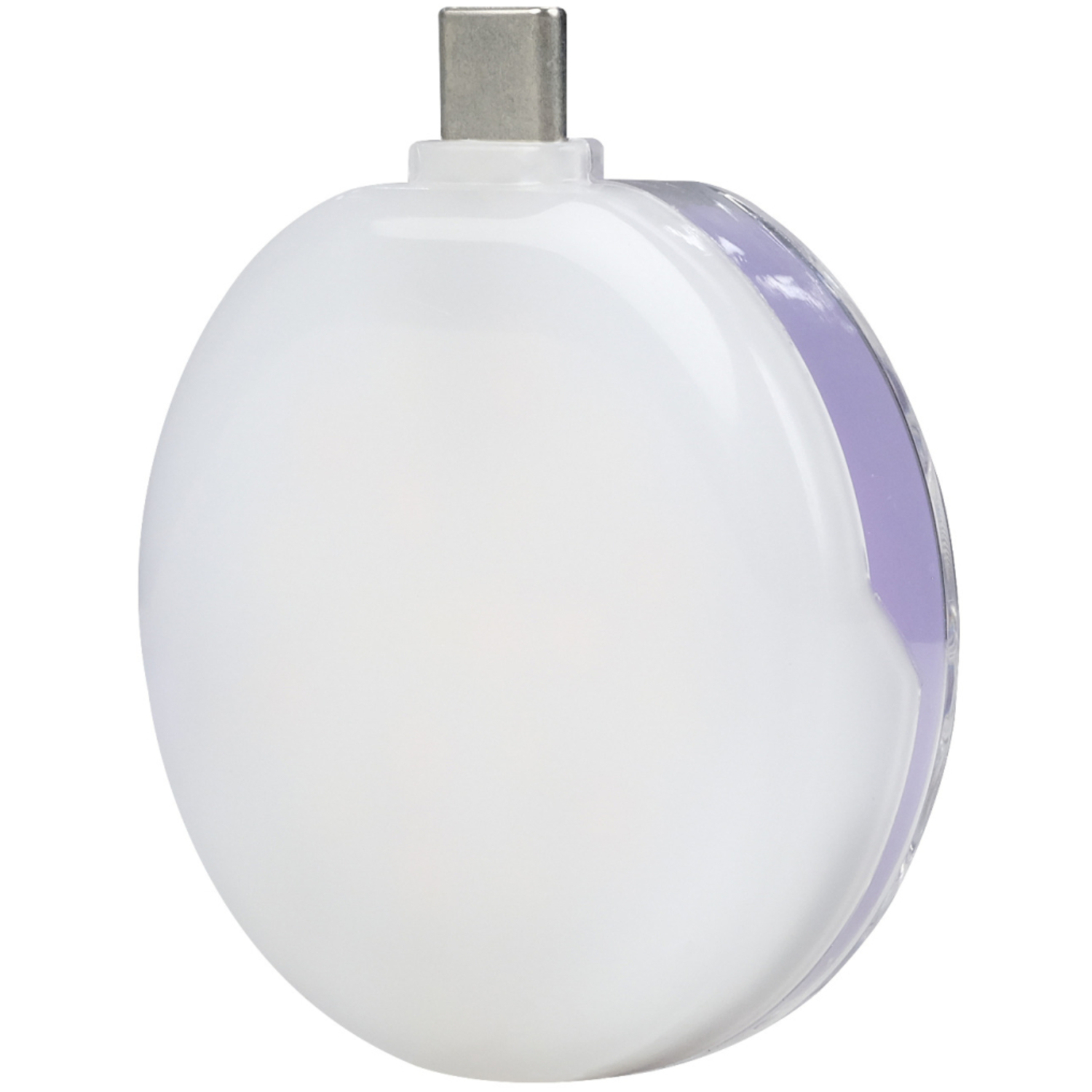 Nanlite Mini-Smartphone-Leuchte cookie-s rund lavendel