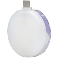 Nanlite Mini-Smartphone-Leuchte cookie-s rund lavendel