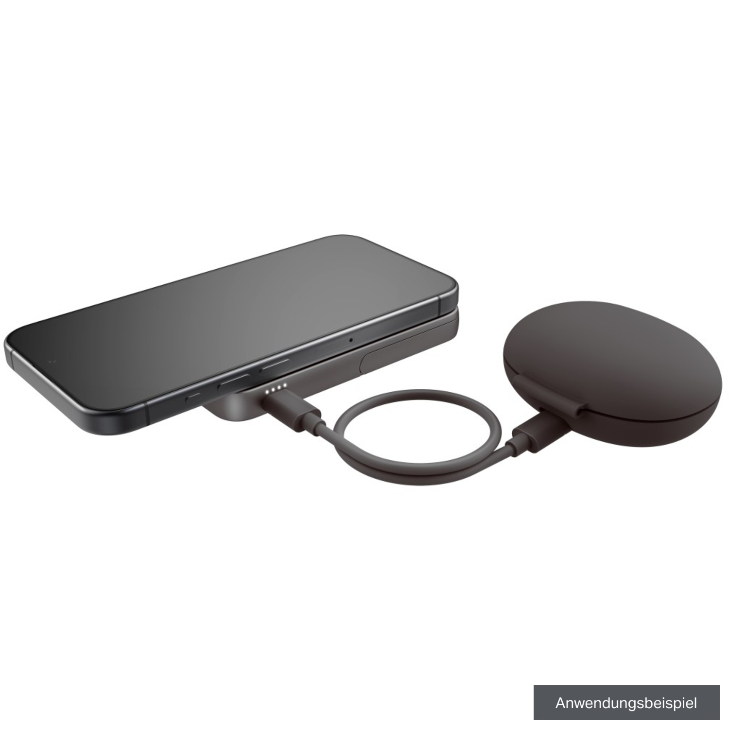 Fresh 'n Rebel Powerbank 5000mAh Magnet Wireless Storm Grey