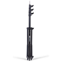 Manfrotto Avenger Baby Stativ 35 Schwarz 350cm Alu 3 Steigrohre