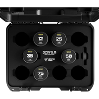 DZOFILM VESPID PRIME 5 Lens Kit 12mm T2.8 und 25/35/50/75mm T2.1 (VV/FF) Metric für PL-/EF-Mount
