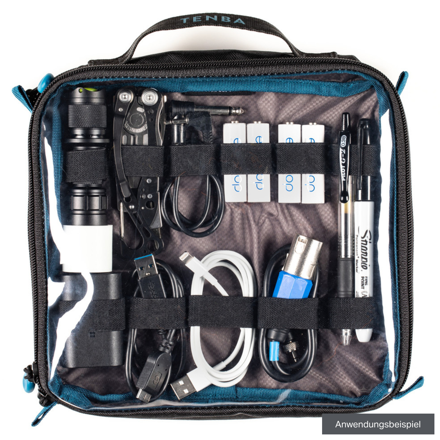 Tenba Tools Kabeltasche Duo 8 schwarz