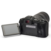 easyCover Silikon-Schutzhülle für Canon R8 Schwarz