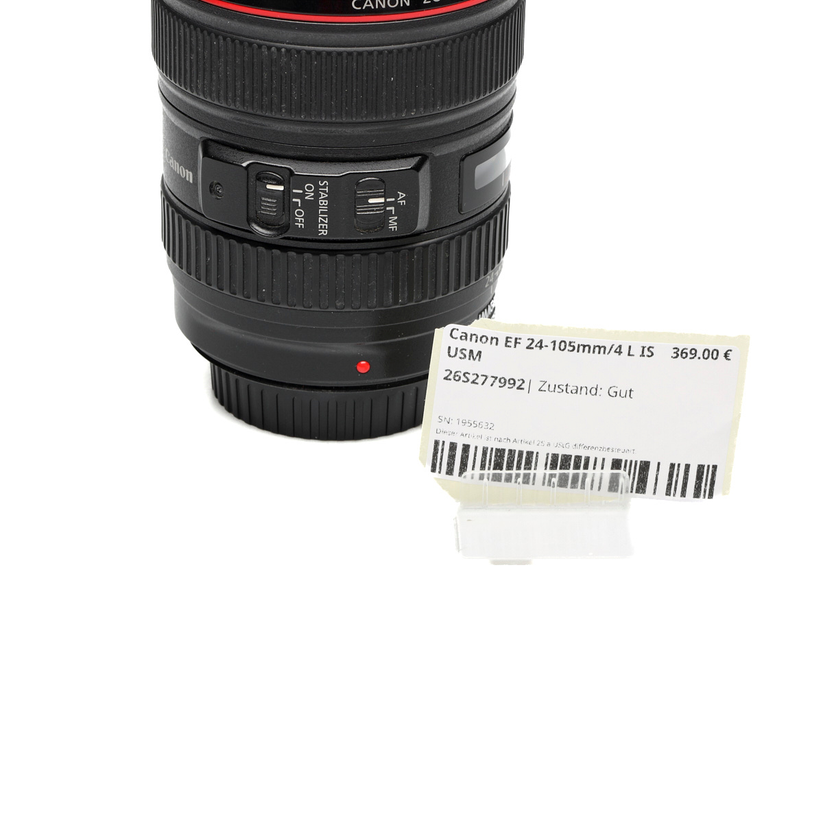 Canon EF 24-105 mm/4,0 L IS USM gebraucht
