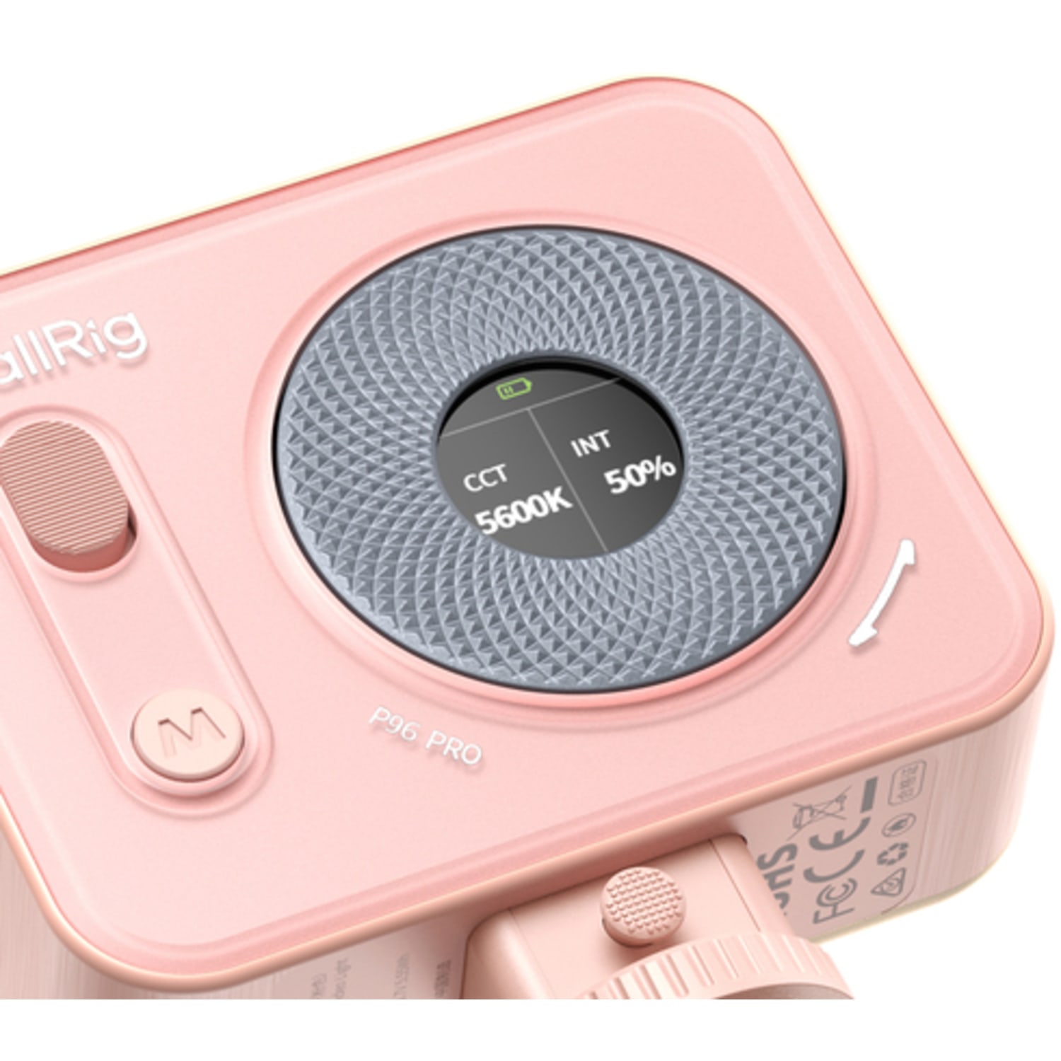 SmallRig Vibe P96 Pro Mini LED-Videolicht 4786 pink