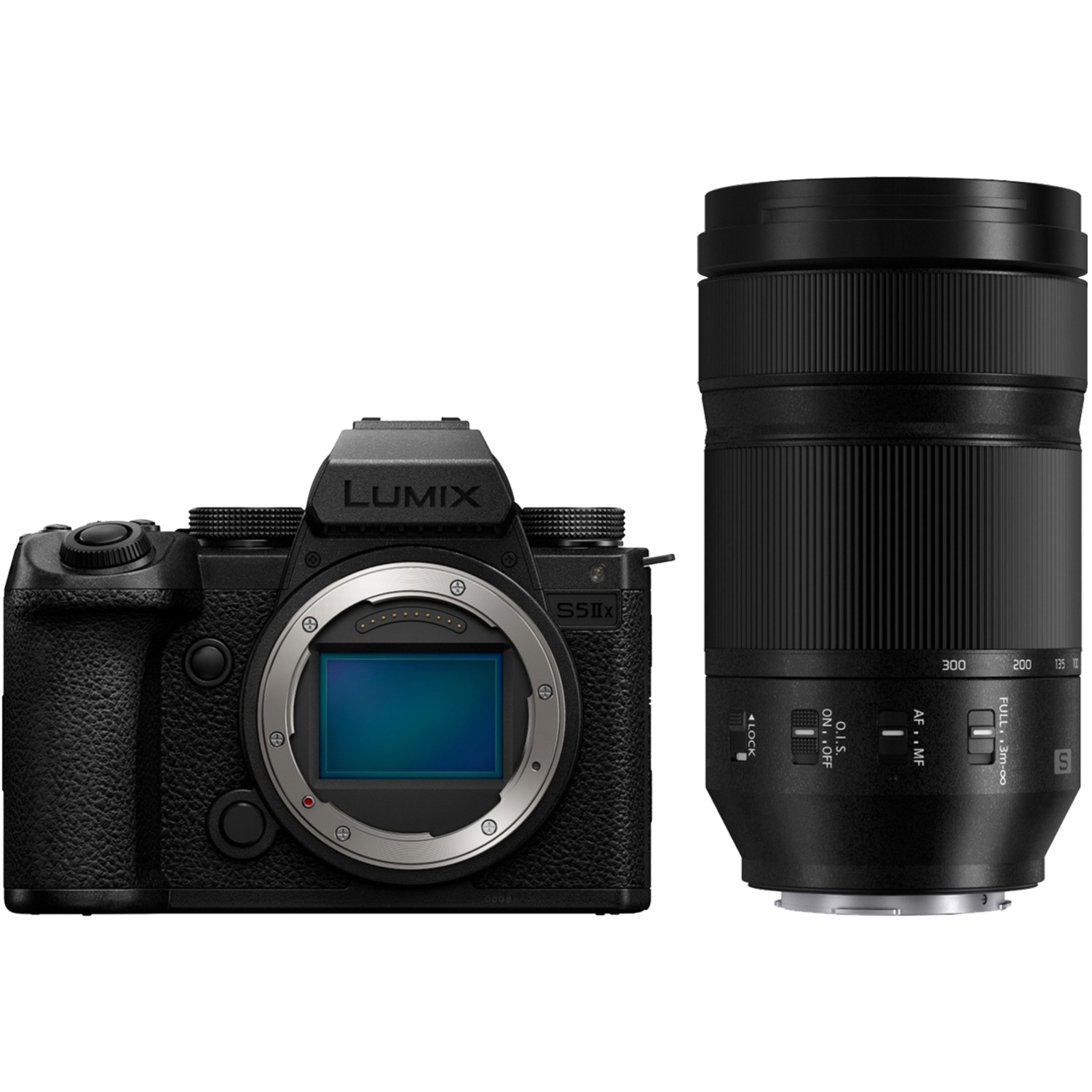 Panasonic LUMIX DC-S5IIX mit LUMIX S 70-300mm F4.5-5.6 Makro OIS