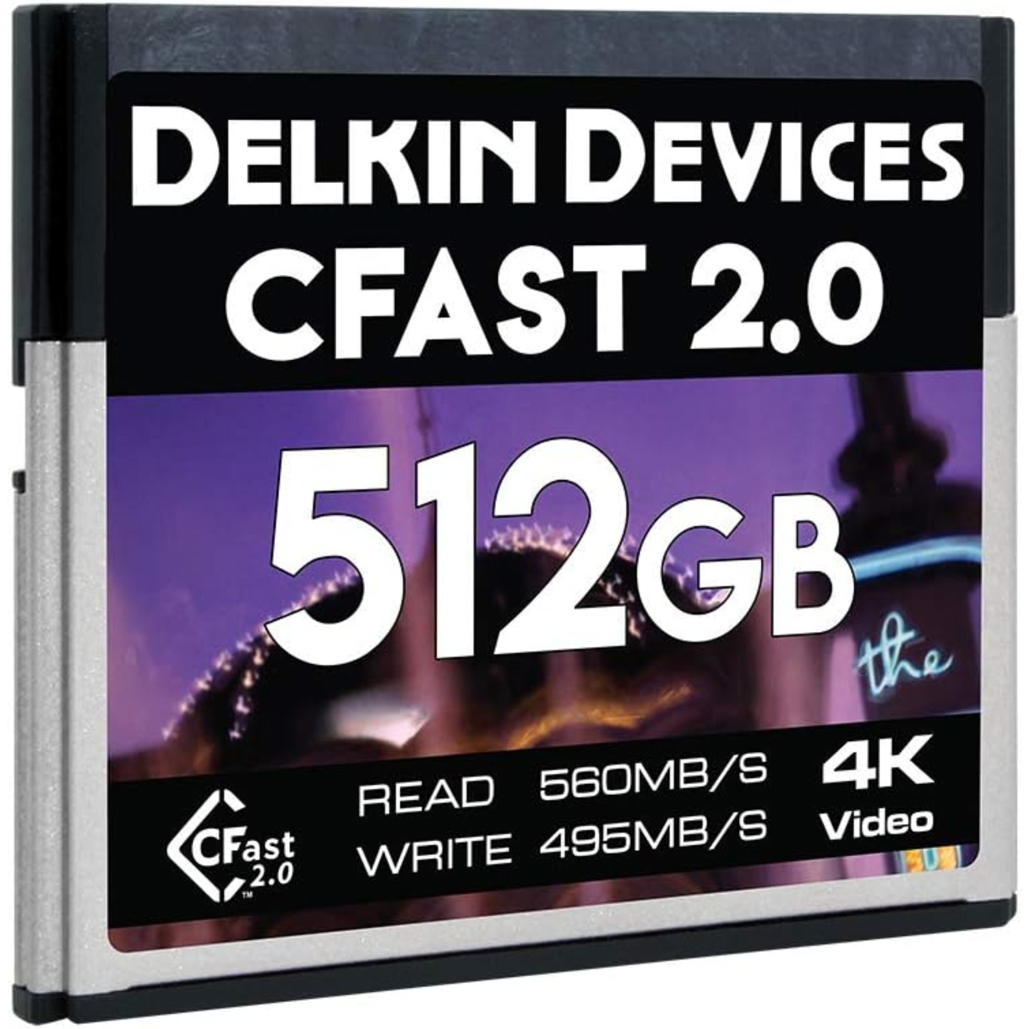 Delkin Cinema 512GB CFast 2.0
