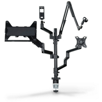 Hama Monitorhalterung mit 4 Armen für Streaming Setup