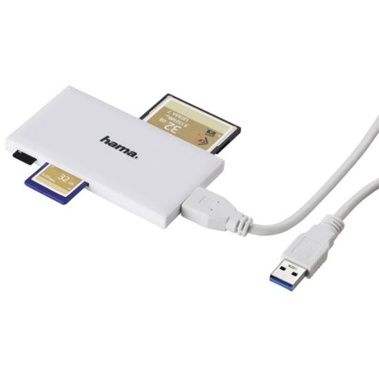 Hama USB 3.0 MULTICARDREADER WEISS