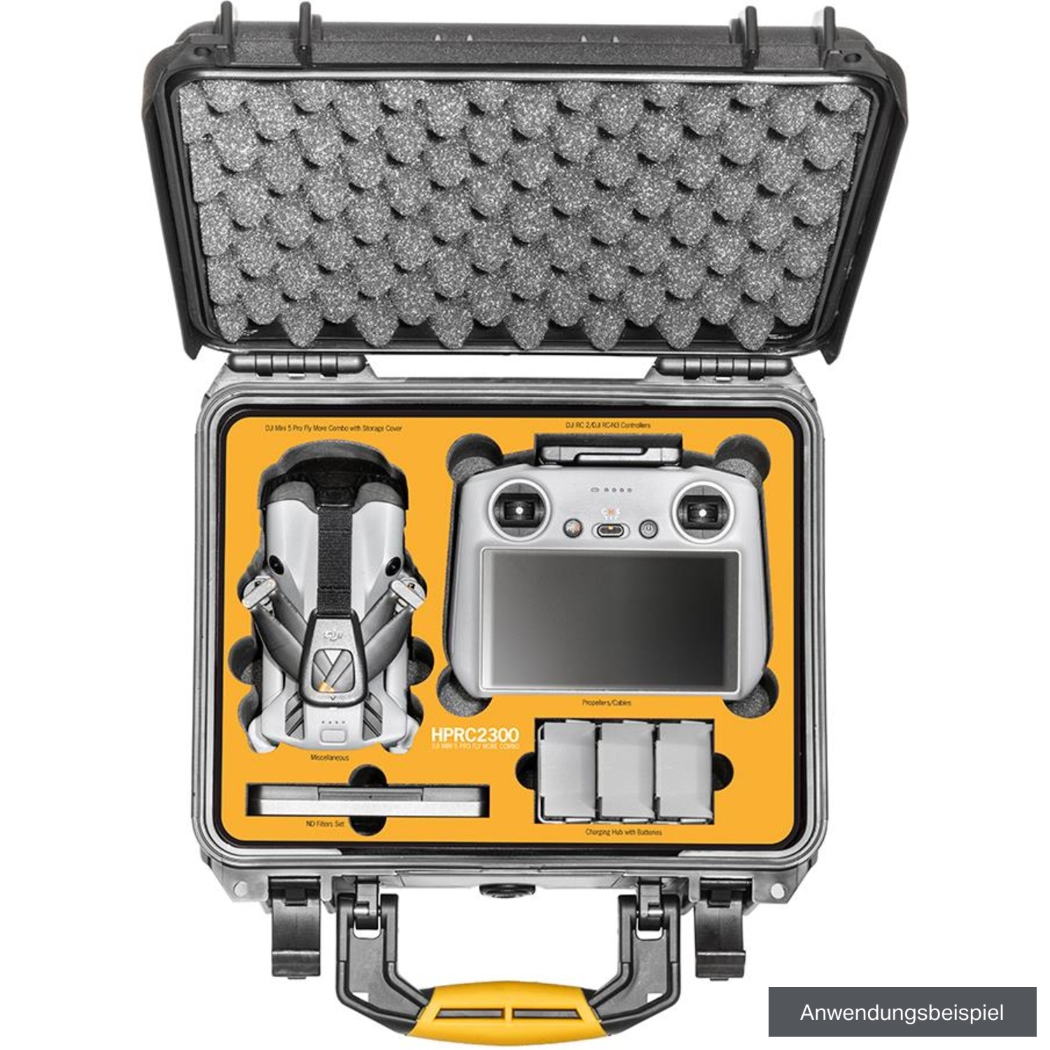 HPRC Schutzkoffer S-MAVM-2300-05 für DJI Mini 5 Pro Fly More Combo