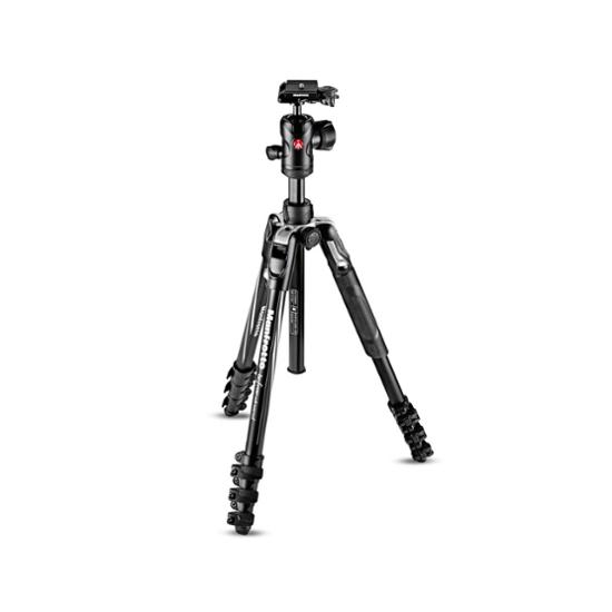 Manfrotto Befree Advanced Alu Reisestativ Kit QPL schwarz