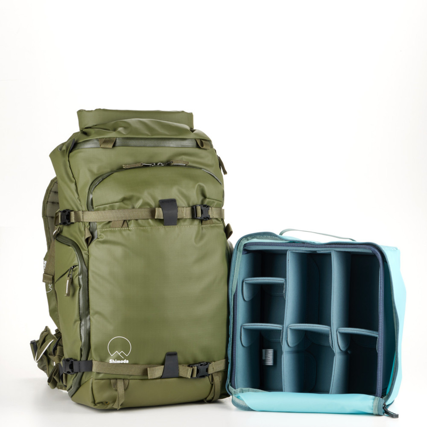 Shimoda Fotorucksack Action X30 v2 mit Mirrorless Core Unit M grün