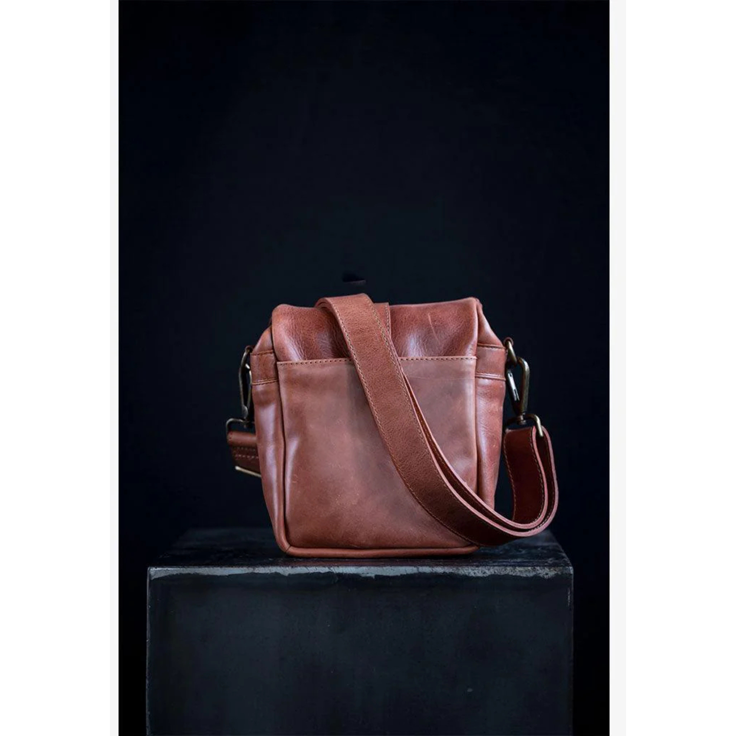 Bronkey Berlin Camera Bag Full Leder Tanned