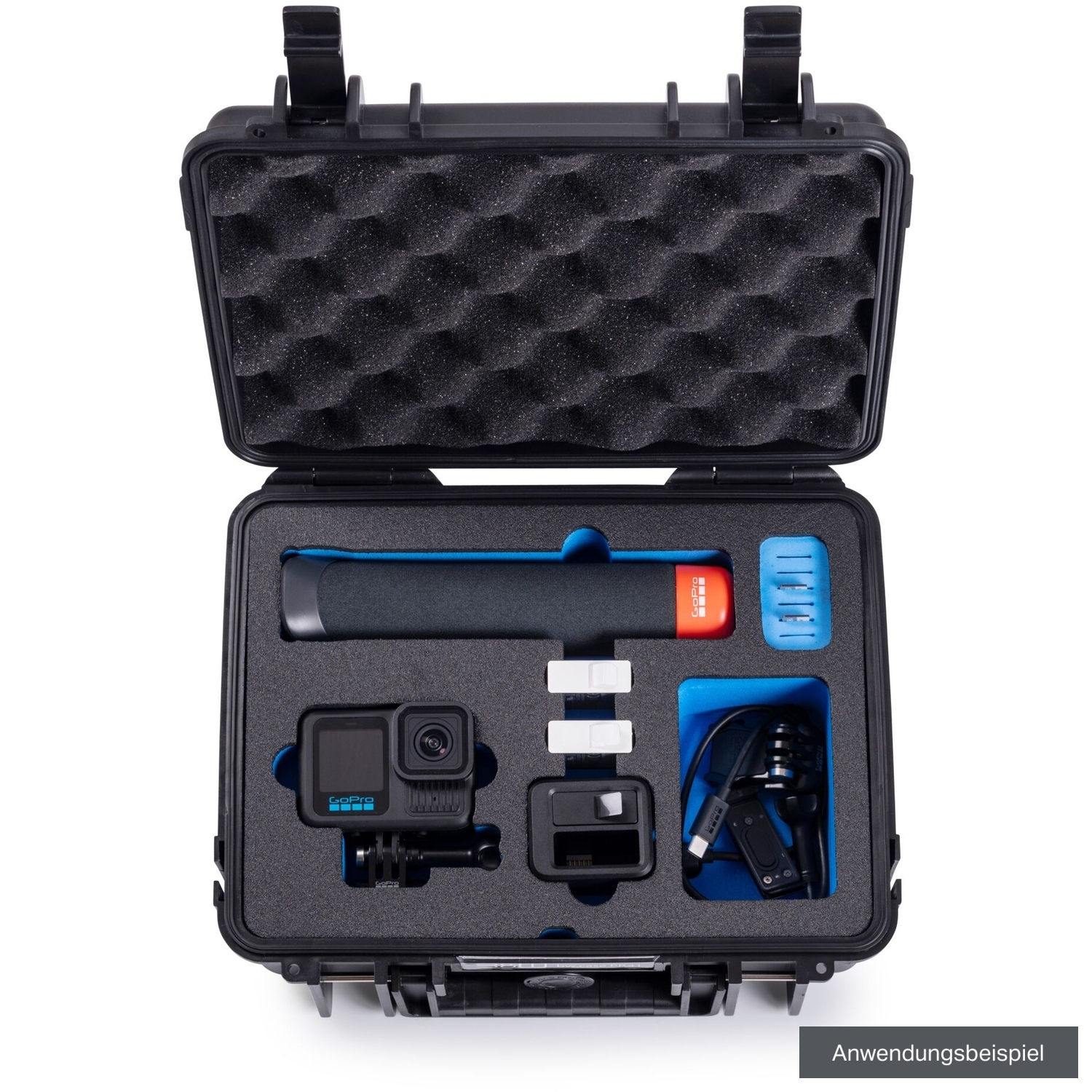 B&W Action Case PP66 schwarz für GoPro Hero 9-13