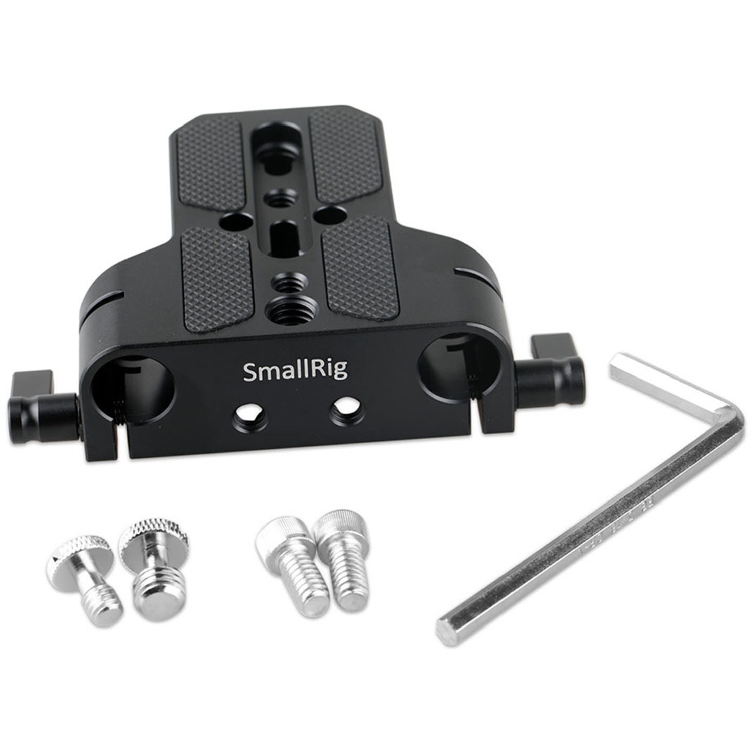 SmallRig 1674 Baseplatte mit zwei 15mm Rodaufnahmen