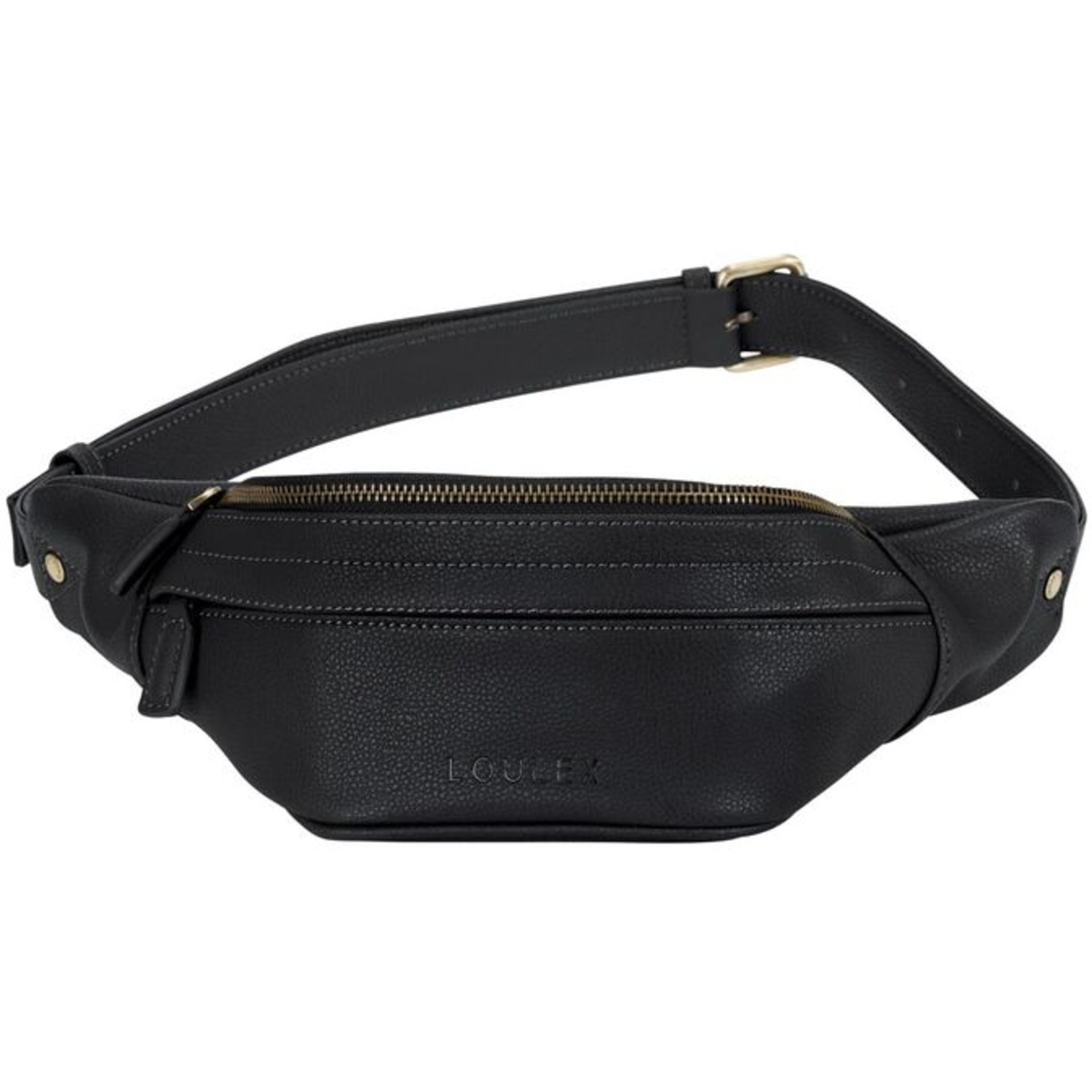 LOULEX Kompakttasche Mini Fanny Pack 2,7L schwarz
