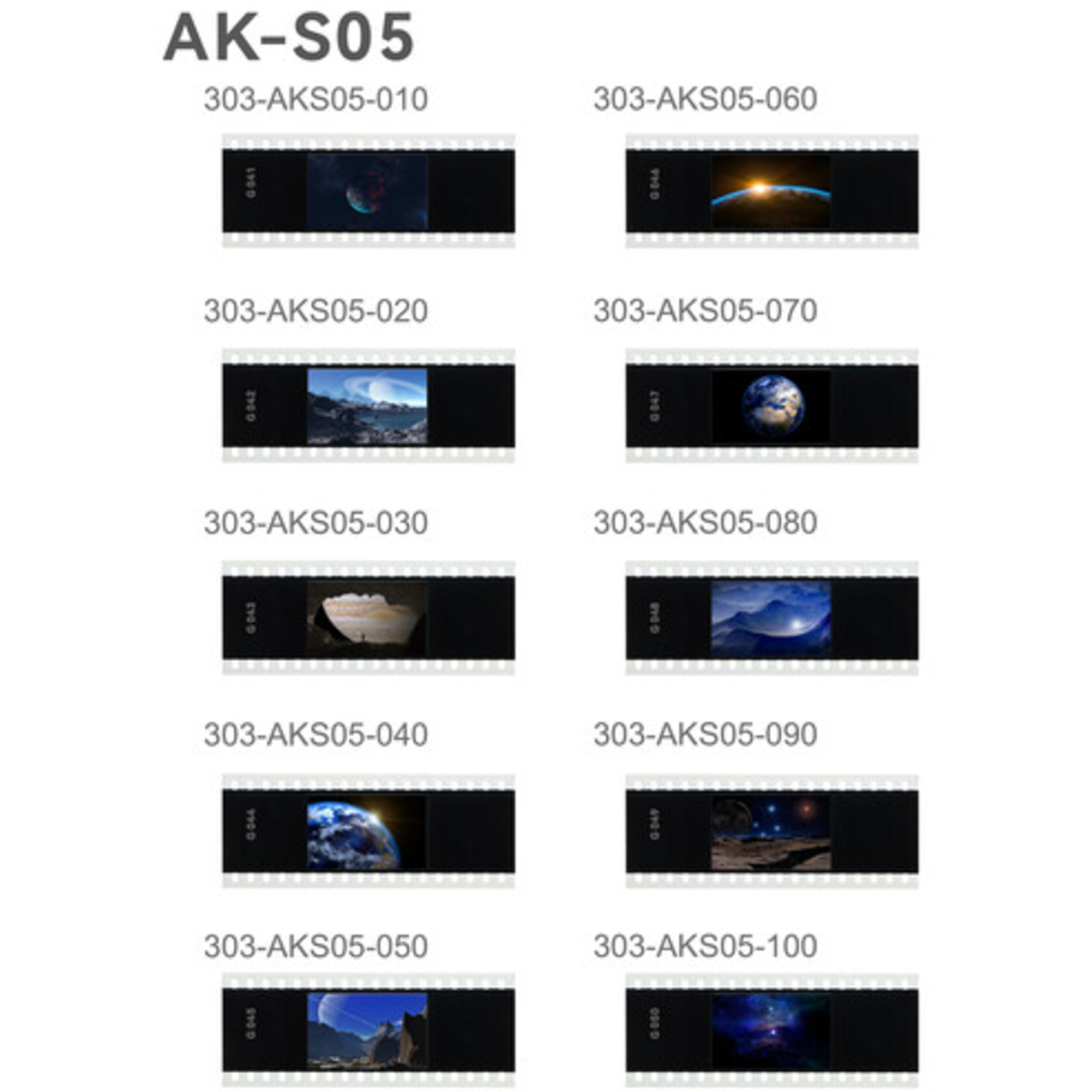 Godox AK-S05 Gobo Foliensatz 10 Stück