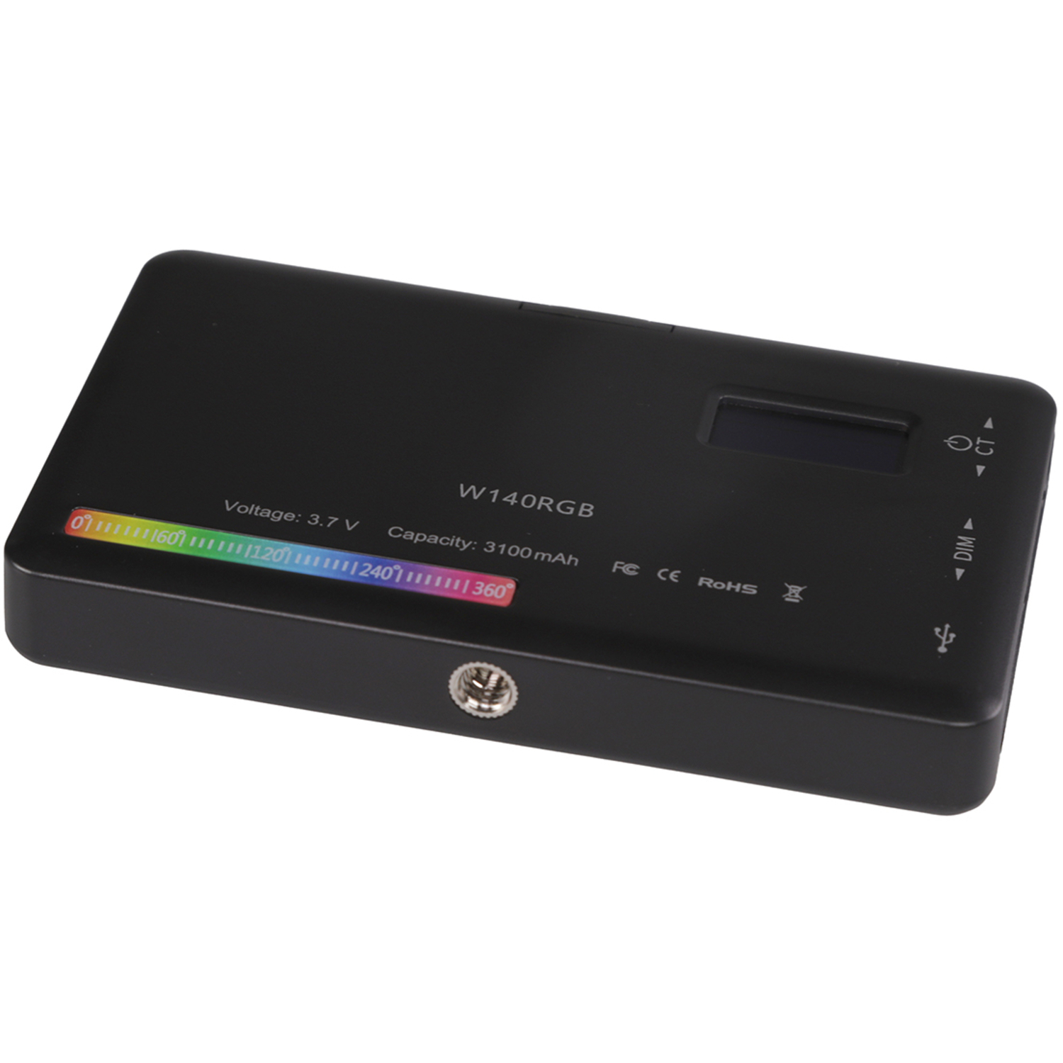 B.I.G. W140 RGB LED-Videoleuchte