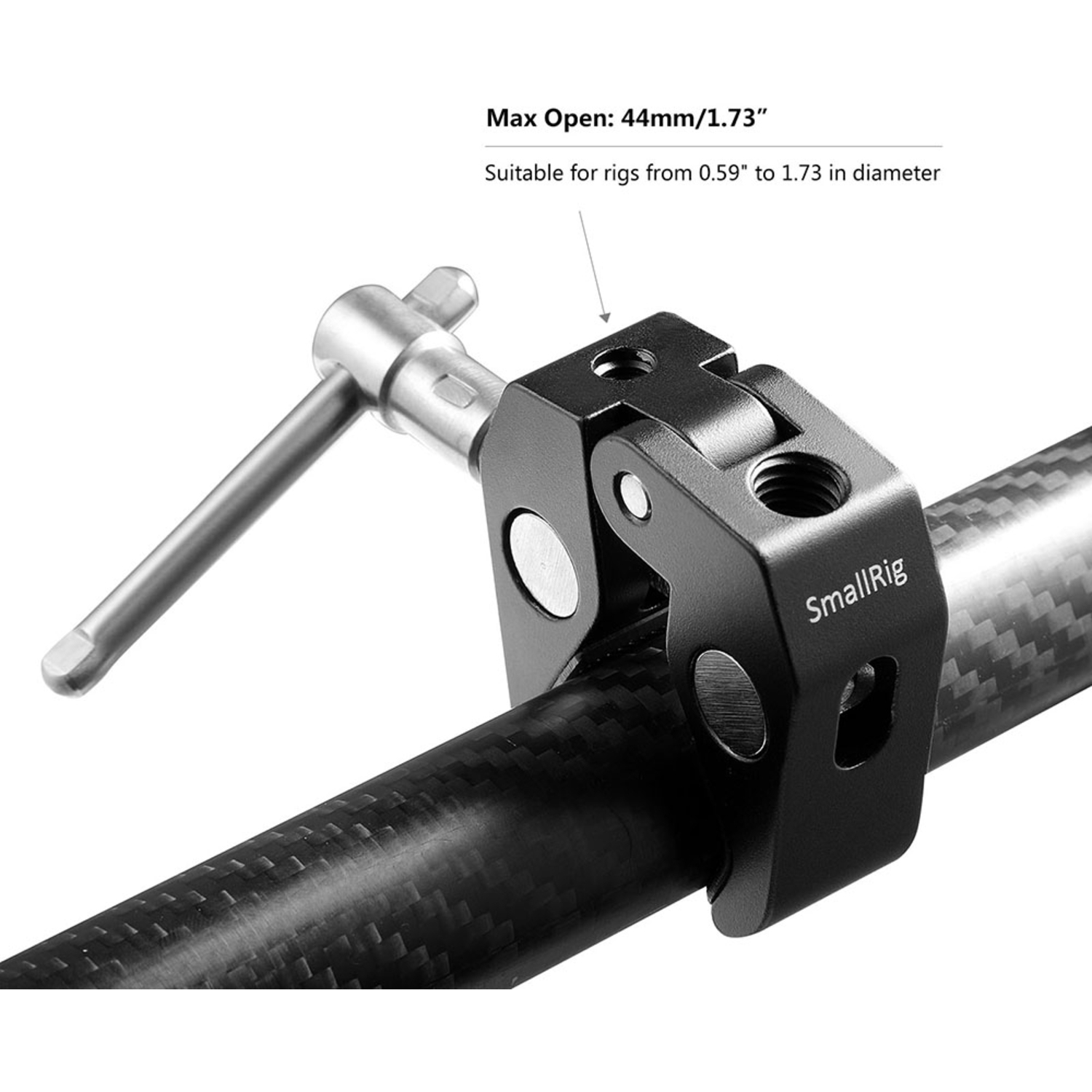 SmallRig Super Klemme mit 1/4" und 3/8" Gewinde (2 Stücke) 2058