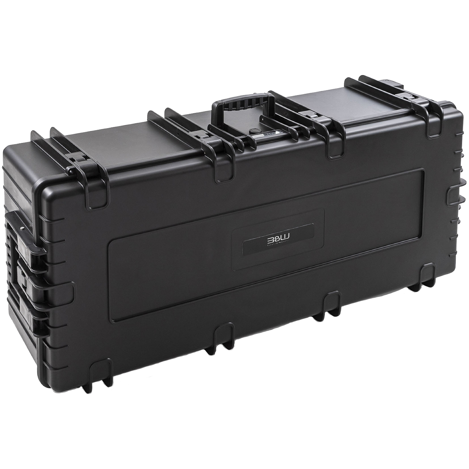 B&W Cases Hartschalenkoffer 7300 mit Würfelschaum schwarz