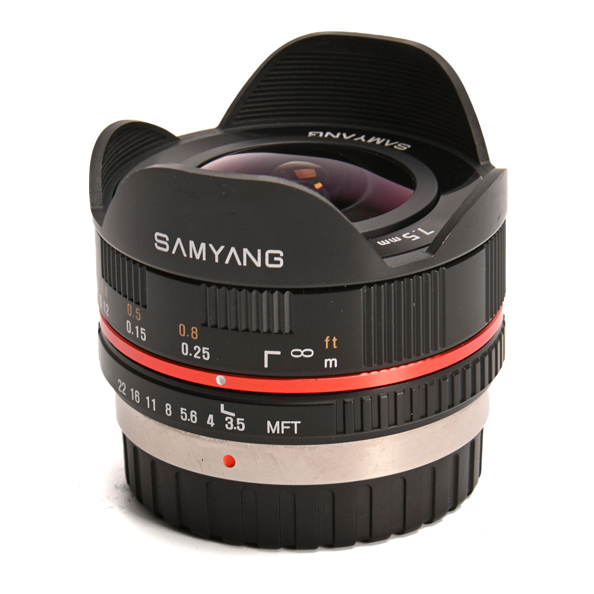 Samyang MF 7,5mm F3.5 Fisheye für MFT-Mount gebraucht