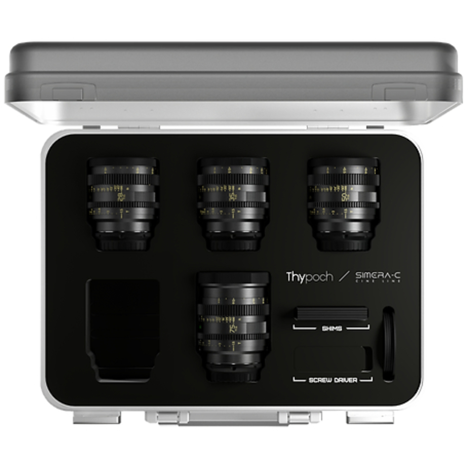 Thypoch Simera-C Prime 4 Lens Kit 28/35/50/75mm T1.5 FF für Sony E-Mount