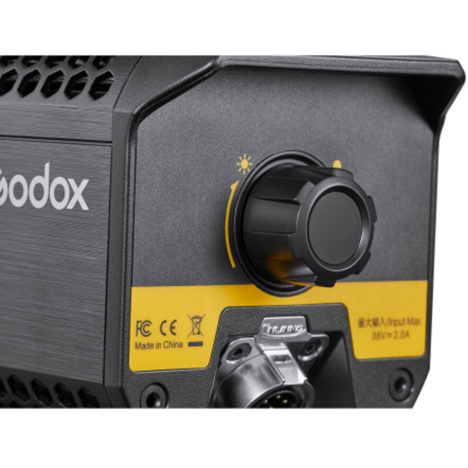 Godox Fokus Bi-color LED Leuchte mit Abschirmklappe S60BI