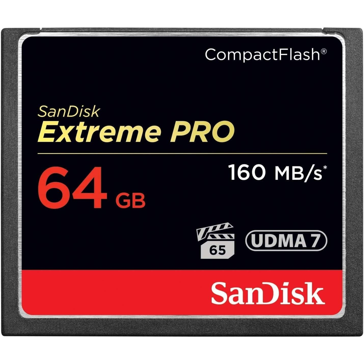 SanDisk Extreme PRO 64GB CompactFlash VPG-65