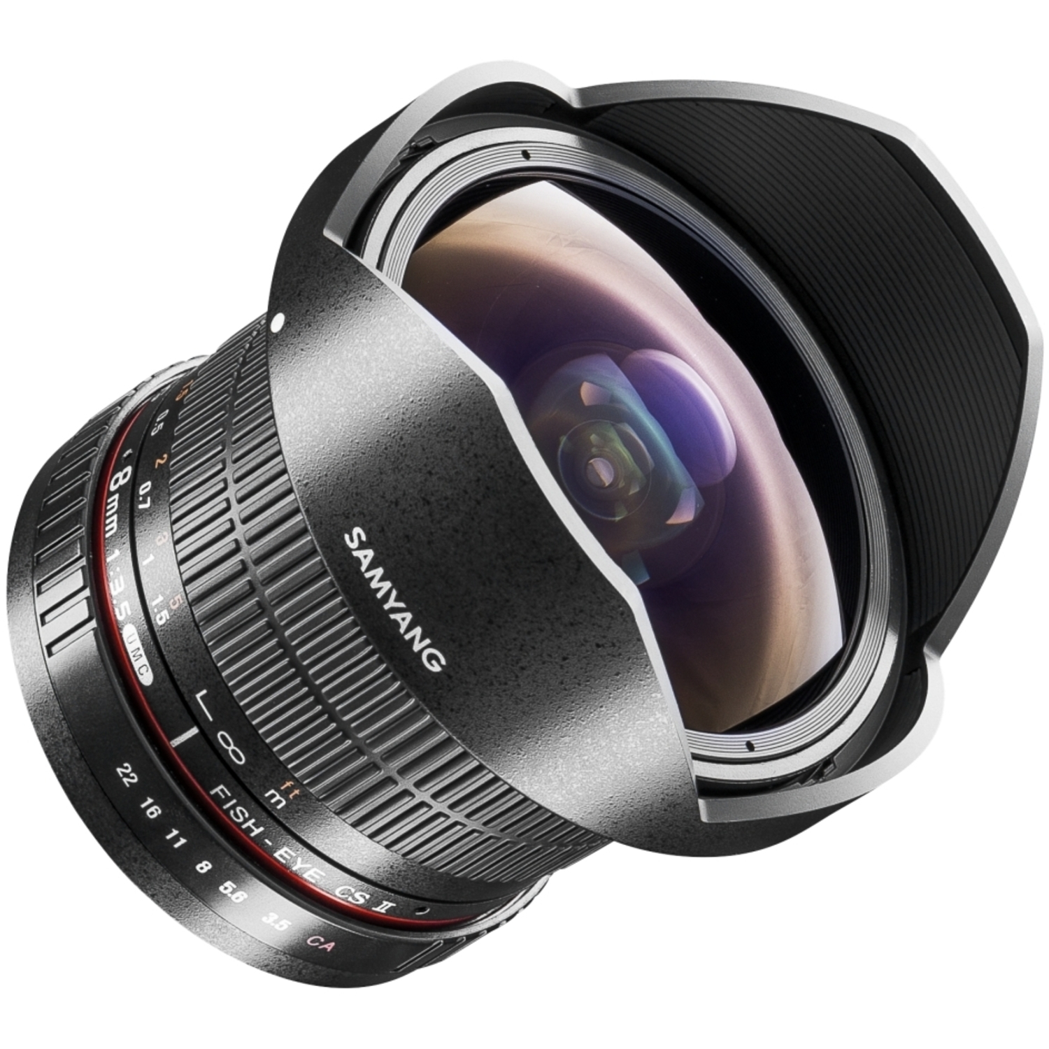 Samyang 8mm F3.5 UMC Fisheye CSII Pentax K