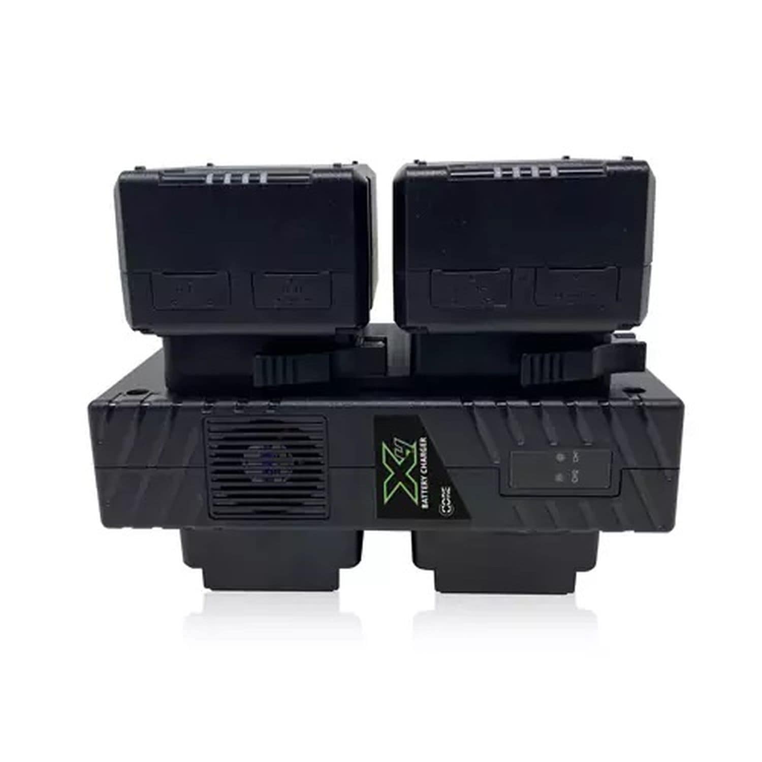 Core SWX GP-X4S 4-fach Ladegerät für Micro-Style Akkupacks V-Mount