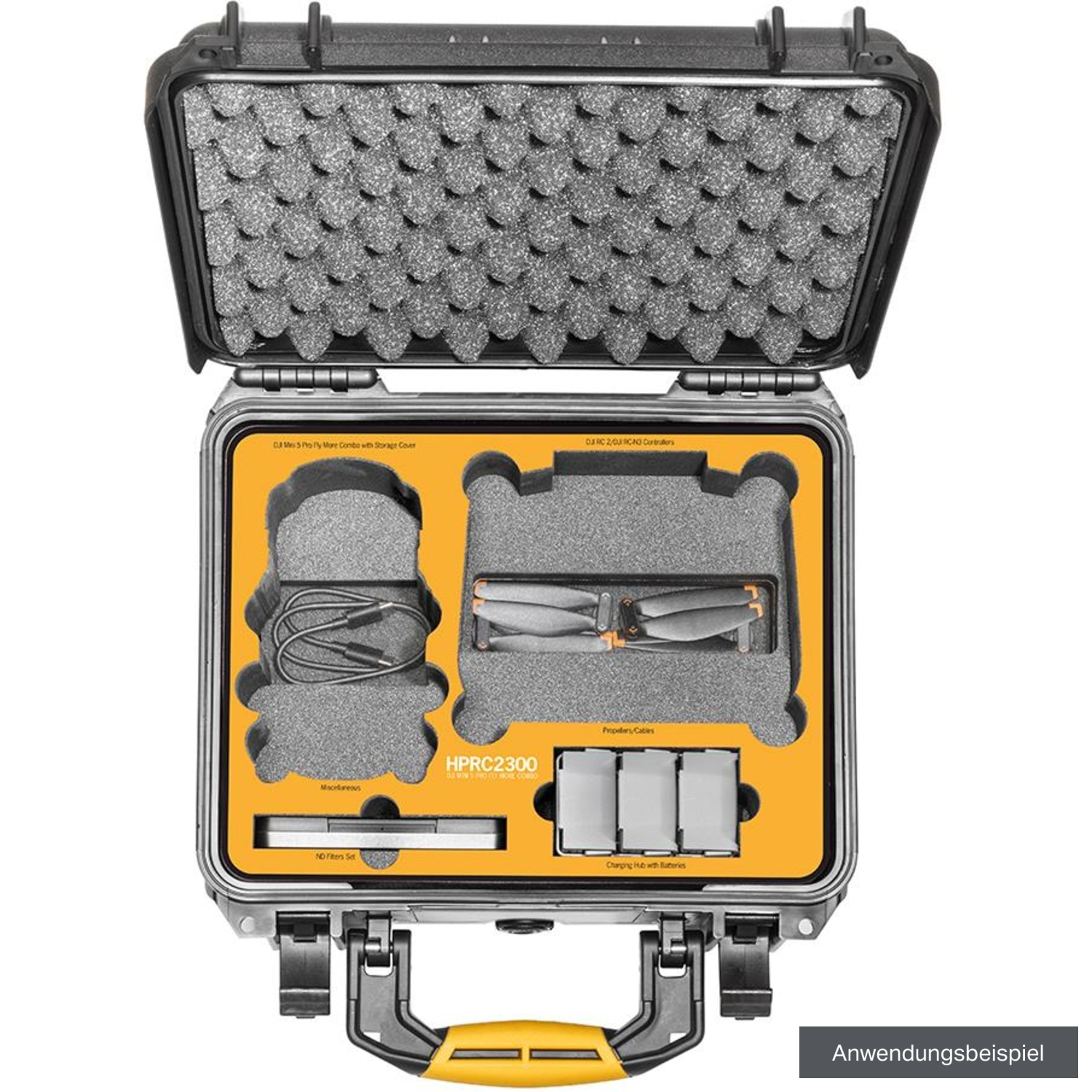 HPRC Schutzkoffer S-MAVM-2300-05 für DJI Mini 5 Pro Fly More Combo