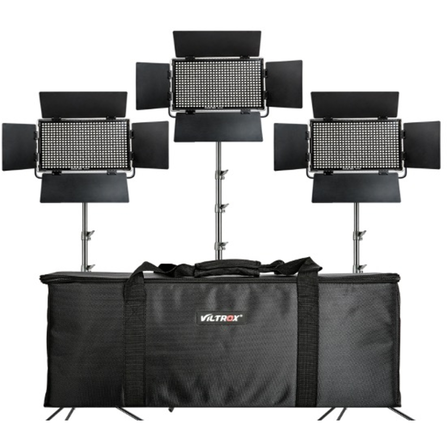 Viltrox VL-D60T LED-Licht Triple Kit