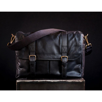 Bronkey Roma Camera Bag Waxed Canvas Black