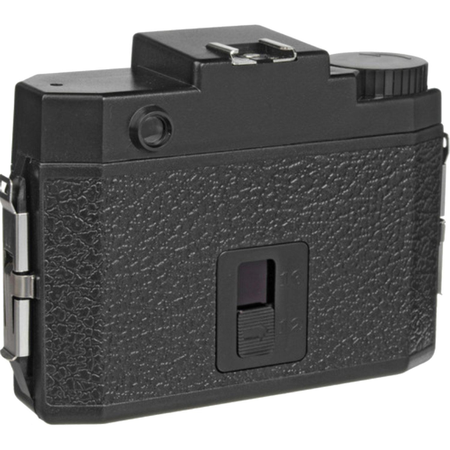 Holga 120GCFN mit Schwarzweißfilm und Batterie