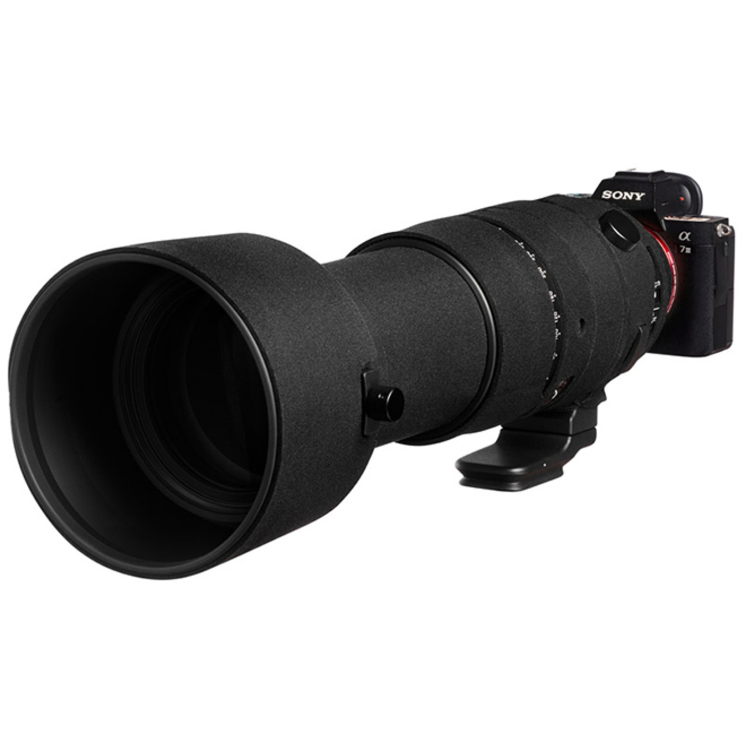 easyCover Lens Oak Objektivschutz für Sigma 60-600mm F4.5-6.3 DG DN OS (E und L-Mount) Schwarz