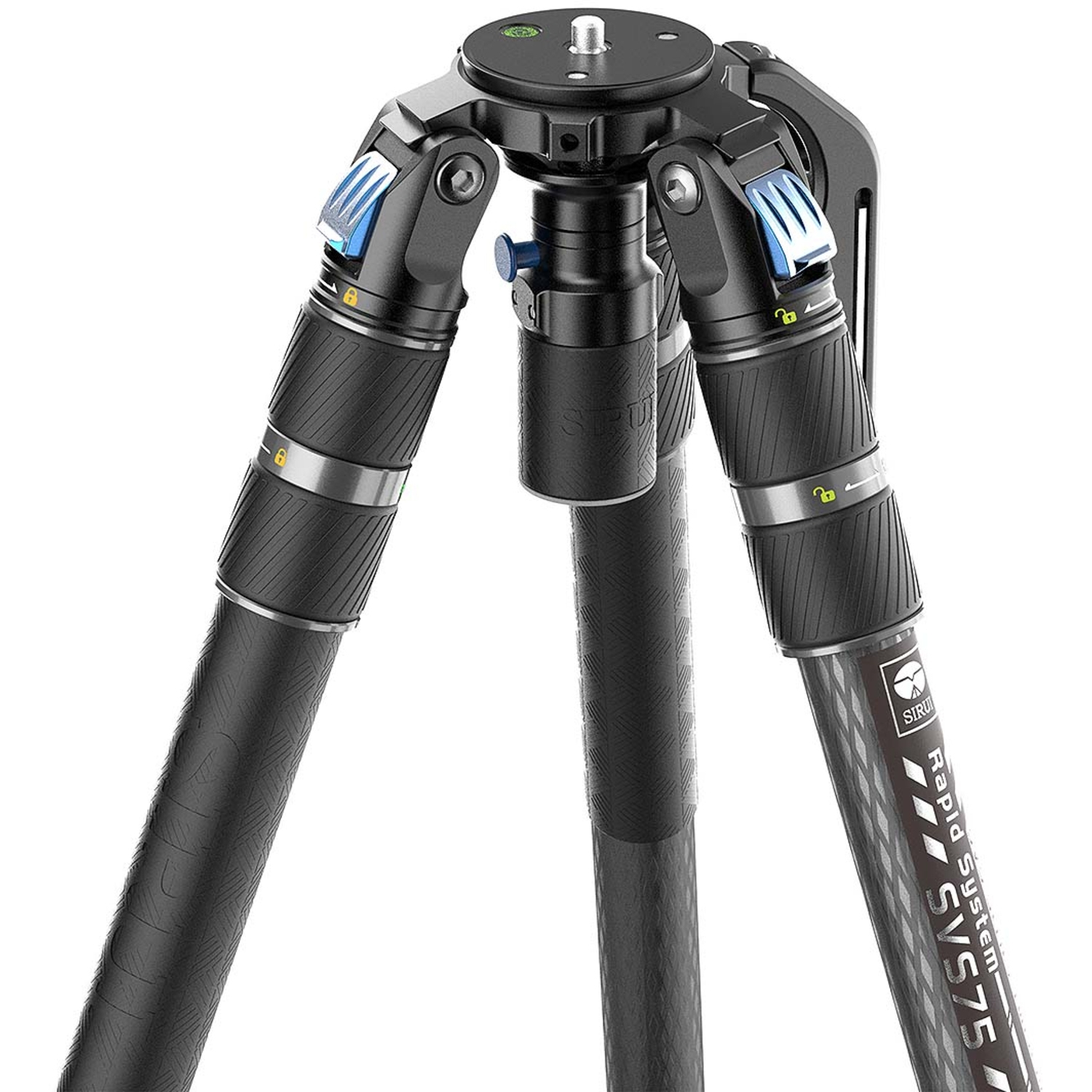 Sirui SVS75 Broadcast Dreibeinstativ mit SVH15 Videoneiger