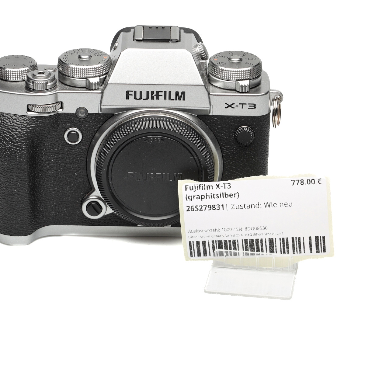 Fujifilm X-T3 graphitsilber gebraucht