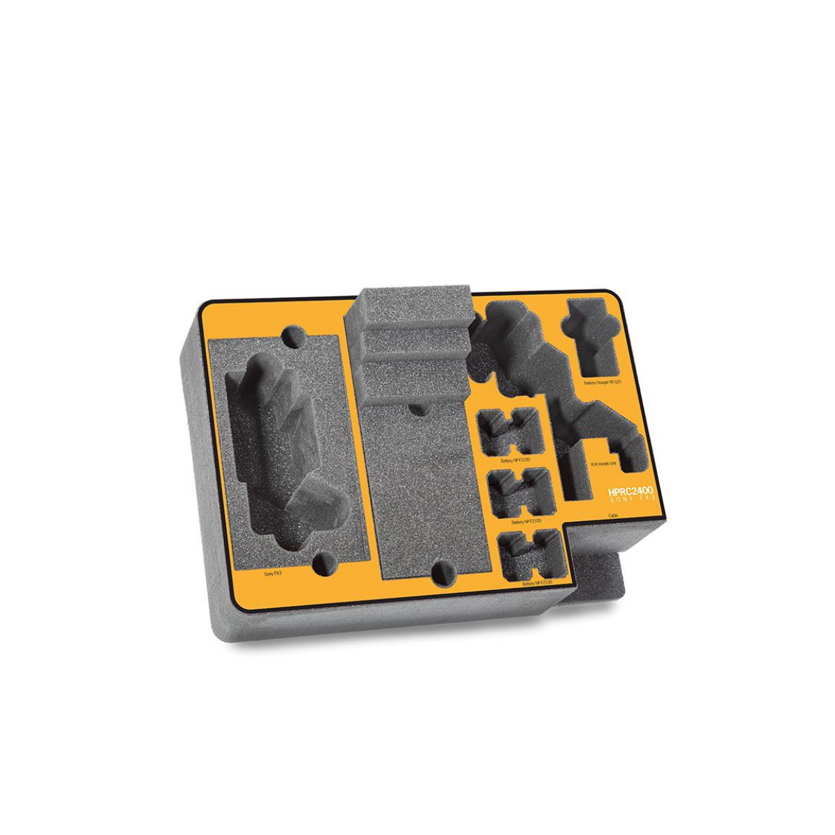 HPRC Schaumstoffeinlage-Set für Sony FX3 für HPRC2400 Koffer