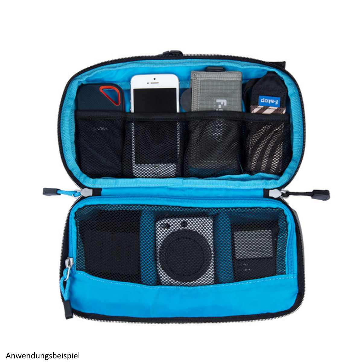 F-Stop Zubehörtasche Medium Welded Gargoyle Black Zipper