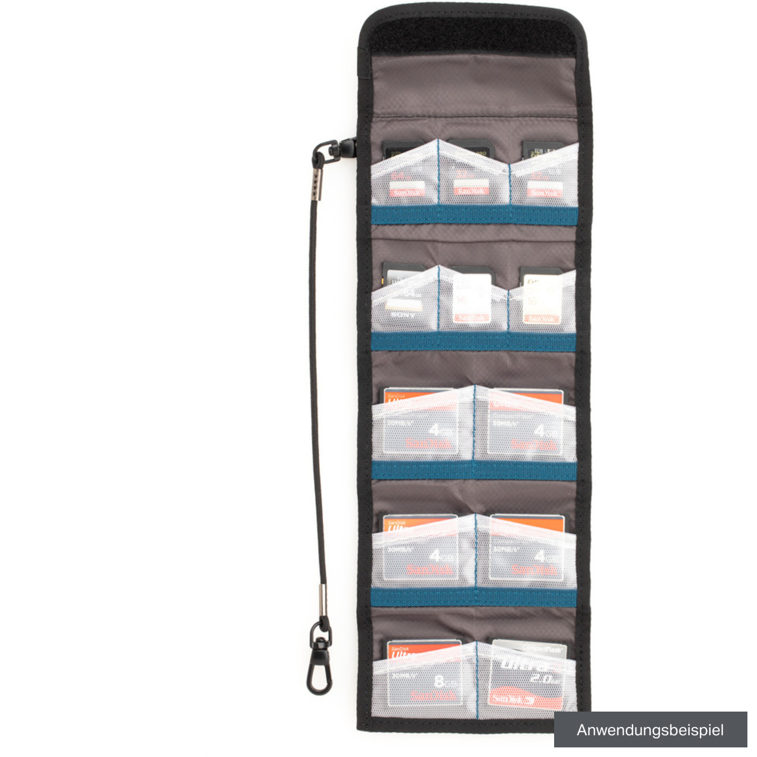 Tenba Tools Speicherkartenetui Reload SD6+CF6 schwarz für CF- und SD-Karten